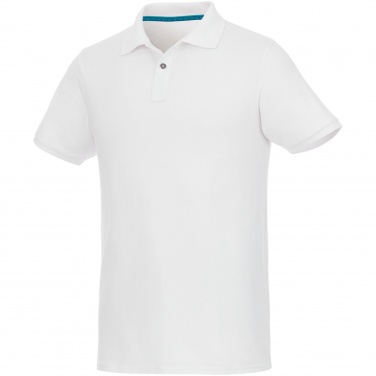 Logotrade corporate gift image of: Beryl short sleeve men's organic recycled polo